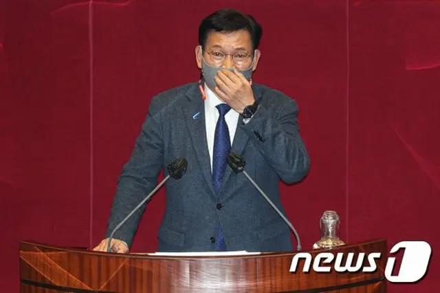 韓国国会 外交統一委員会の宋永吉 委員長（画像提供:wowkorea）