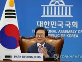 韓国国会議長　来年２月ごろ訪米