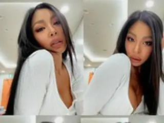 歌手Jessi、破格的なファッションでグラマラスなスタイルを披露