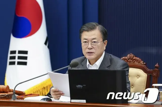 文在寅 韓国大統領は5日、新年初の国務会議を主宰した（画像提供:wowkorea）
