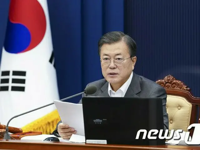 文在寅 韓国大統領は5日、新年初の国務会議を主宰した（画像提供:wowkorea）