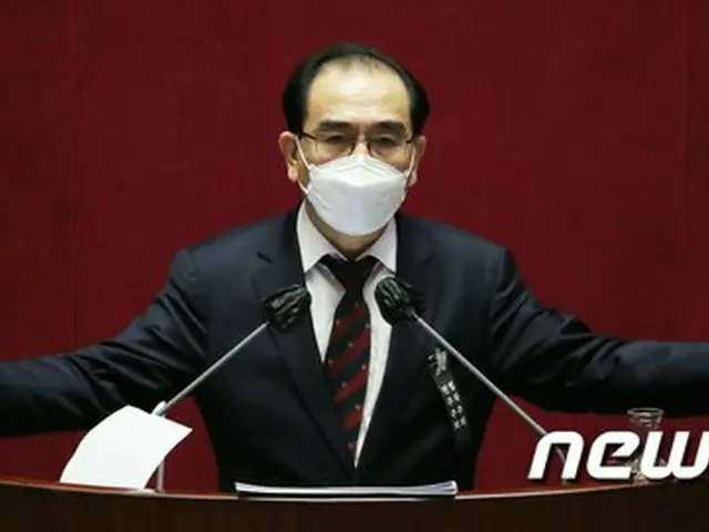 北朝鮮から韓国に亡命した韓国保守系野党“国民の力”の太永浩 議員（画像提供:wowkorea）