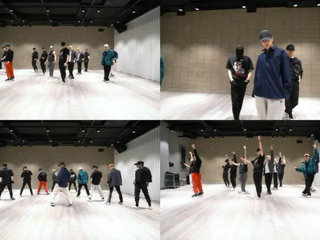「THE BOYZ」が華やかな2020年を終えるパフォーマンスの練習映像を公開した。（画像提供:OSEN）