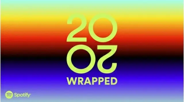 スポティファイはストリーミングのトレンドを集計した「Wrapped」を毎年発表している（スポティファイ提供）＝（聯合ニュース）≪転載・転用禁止≫