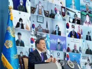 文大統領　オンライン新年会で「統合」の重要性強調