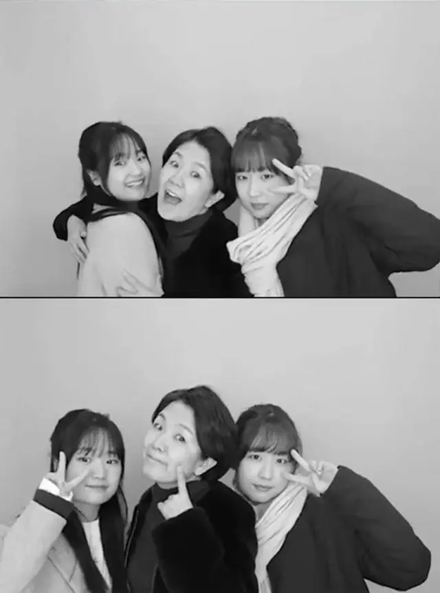お笑い芸人イ・ソンミ、女優パク・ボヨン似の娘たちとの写真を公開（画像提供:wowkorea）