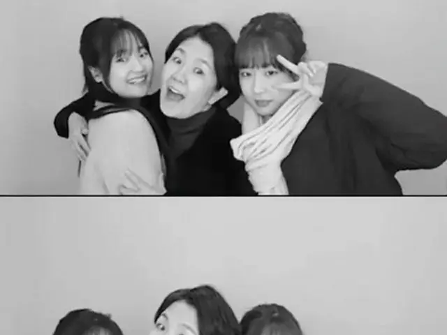 お笑い芸人イ・ソンミ、女優パク・ボヨン似の娘たちとの写真を公開（画像提供:wowkorea）