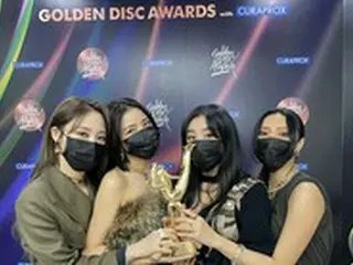 「MAMAMOO」ファサ、「ゴールデンディスク」音源本賞受賞..グループ＋ソロすべて成功