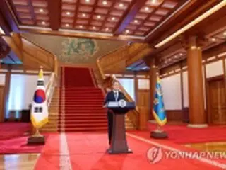 文大統領が新年の辞　韓日関係「未来志向的発展へ引き続き努力」