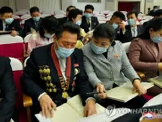 7千人参加でもノーマスク　小規模会議では着用＝北朝鮮党大会