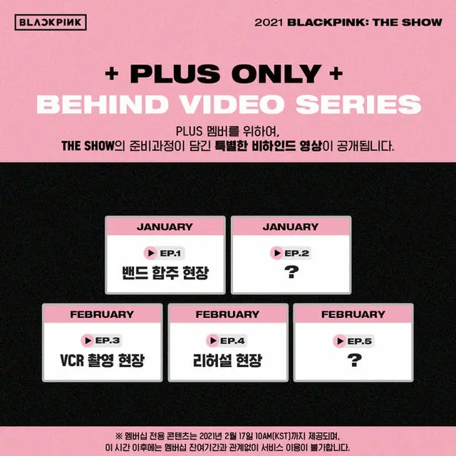 「BLACKPINK」の「2019-2020ワールドツアー」を一緒にしたバンドがライブストリームコンサート「THE SHOW」に電撃合流した。（画像提供:OSEN）