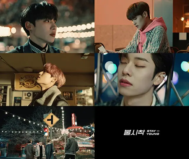 「AB6IX」が18日発売予定のリパッケージアルバム「SALUTE:A NEW HOPE」のタイトル曲「STAY YOUNG」の初のミュージックビデオティーザーを公開した。（画像提供:OSEN）