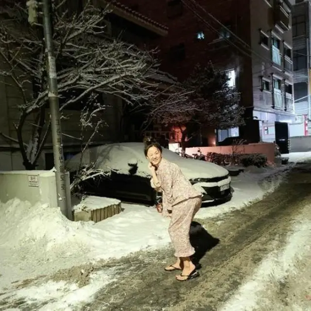 女優コ・ウナ、ダイエット成功で取り戻した自信感？パジャマ姿でノリノリな日常を公開（画像提供:wowkorea）