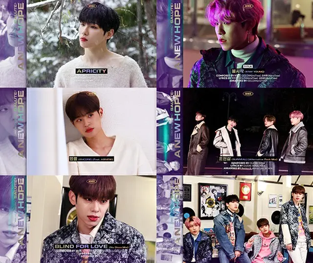 「AB6IX」がリパッケージアルバム「SALUTE:A NEW HOPE」のプレビュー映像を公開した。（画像提供:OSEN）