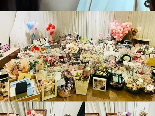 ソン・イェジン、デビュー20周年と誕生日「こんなたくさんのプレゼントは初めてで感動」とファンに感謝(画像提供:wowkorea)