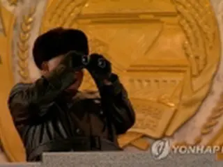 北朝鮮の閲兵式　ＩＣＢＭなく規模は３分の２程度に