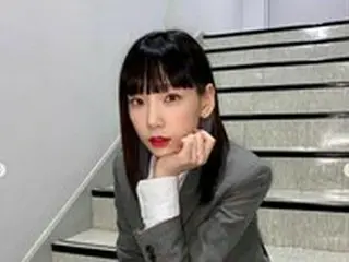 テヨン（少女時代）、輝かしい女神の美貌…赤ちゃん肌を披露