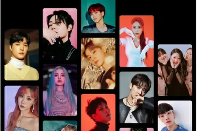 K―POPグループのメンバーらが参加するオンライン体験プログラム「インサイドK―POP」（エアビーアンドビー提供）＝（聯合ニュース）≪転載・転用禁止≫