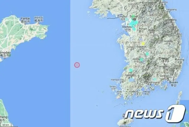 韓国でも揺れたのに…気象庁は「無言」＝理由は領海外（画像提供:wowkorea）
