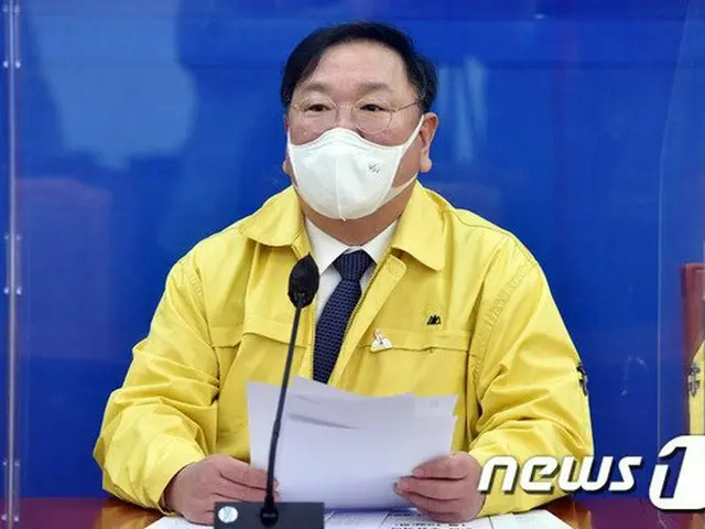 韓国与党“共に民主党”の金太年 院内代表（画像提供:wowkorea）