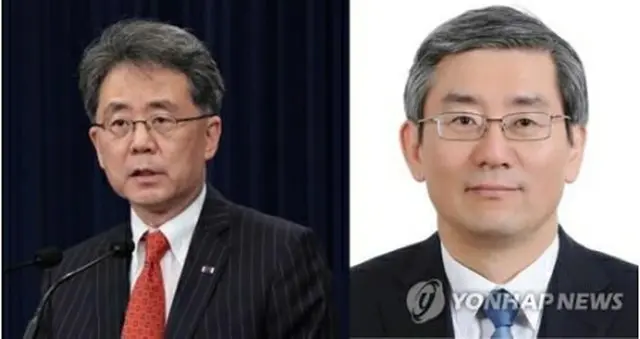 金鉉宗氏（左）と金炯辰氏（資料写真）＝（聯合ニュース）