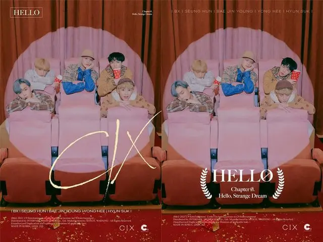 「CIX」が、新アルバムの団体コンセプトフォトを公開した。（画像提供:OSEN）