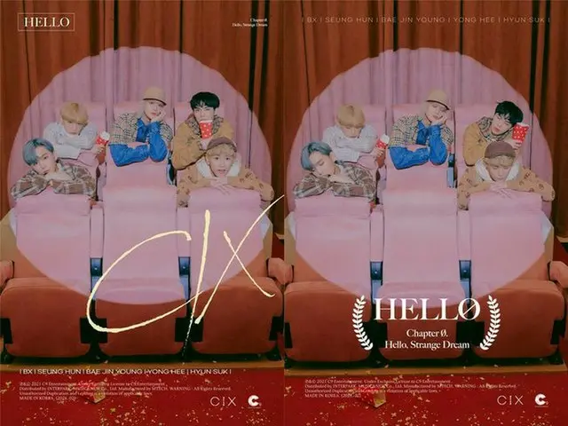 「CIX」が、新アルバムの団体コンセプトフォトを公開した。（画像提供:OSEN）