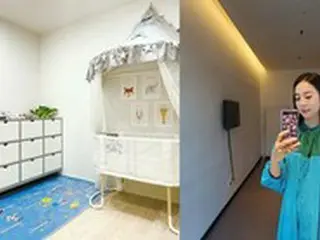 パク・ウンヨン、出産を前に子ども部屋作り 「赤ちゃんと元気に会えるのを楽しみに…」