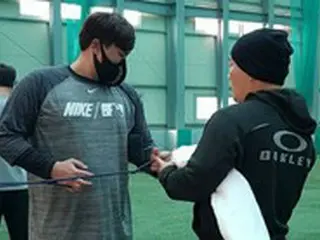 リュ・ヒョンジン、2週間の済州島での自主トレ終えソウルへ