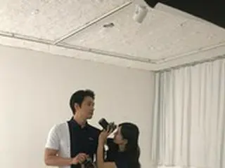 イ・サンウ×キム・ソヨン夫婦、理想的な身長差…愛情あふれる撮影現場を公開