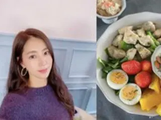 女優ハン・チェア、ダイエット中の夫のために作った健康食卓を公開