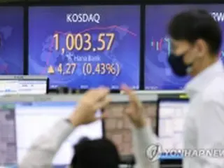 コスダック指数　２０年４カ月ぶり１０００台回復＝韓国