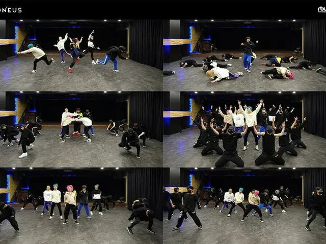 グループ「ONEUS」の「No diggity」振付が話題だ。（画像提供:OSEN）