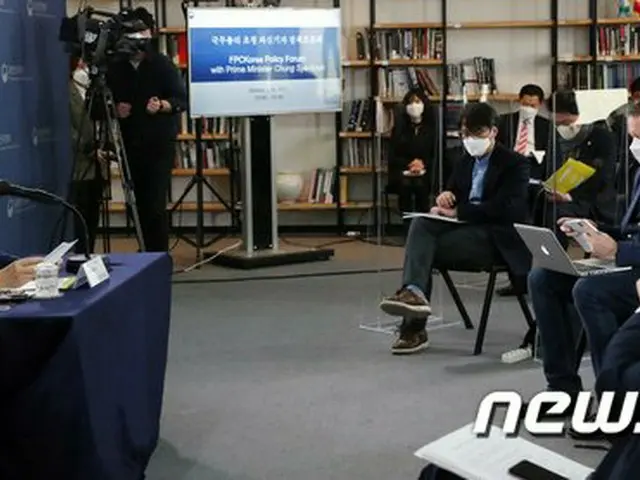 丁首相、全て英語で発言…「韓国防疫を世界に知らせた外信に感謝」＝韓国（画像提供:wowkorea）