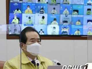 韓国首相「社会的距離の確保、下方修正議論したが再検討することに」