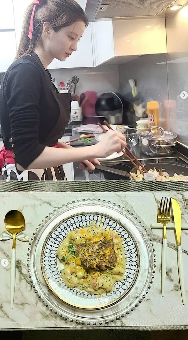 ソヒョン（少女時代）、”料理の金の手”自慢に...ユリ、「お嫁に行きなさい」（画像提供:wowkorea）