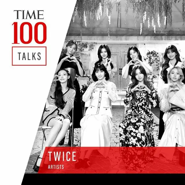 「TWICE」、米TIME誌主催「TIME100 Talks」で特別公演（画像提供:wowkorea）