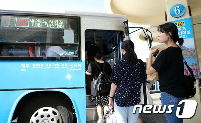 チェジュ（済州）、「月15回」以上バス乗車時に最大2万8600ウォンの特典 = 韓国（画像提供:wowkorea）