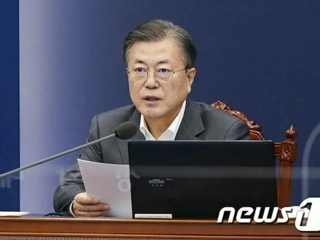 文在寅 韓国大統領は、首席・補佐官会議で野党を批判した（画像提供:wowkorea）