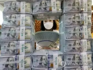 韓国の外貨準備高４４２７億ドル　１０カ月ぶりに減少
