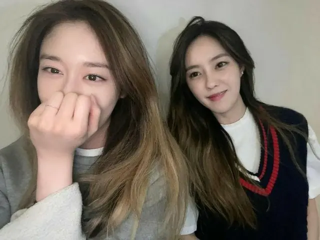 「T-ARA」メンバーのジヨンとヒョミンが変わらない友情を自慢した。（画像提供:OSEN）