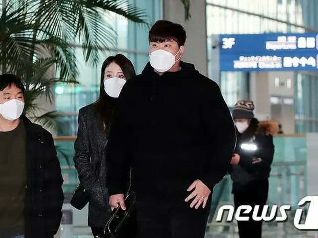 ブルージェイズのリュ・ヒョンジン、2021シーズンのため米国フロリダへ出国（画像提供:wowkorea）