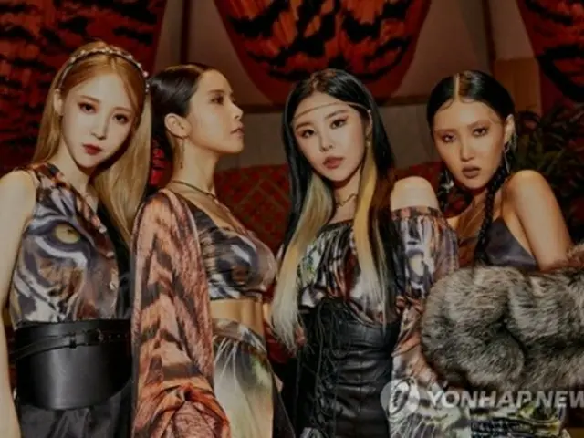 MAMAMOO（所属事務所提供）＝（聯合ニュース）≪転載・転用禁止≫