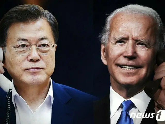 文在寅 韓国大統領は、バイデン米国大統領と初の電話会談を行なった（画像提供:wowkorea）