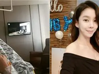 妊娠35週の女優ファン・ジヒョン、前駆陣痛で入院…「ママは大変」