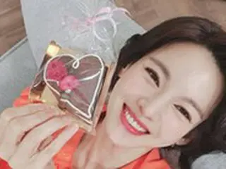 シングルマザーの女優チョン・ガウン、ハート形のクッキープレゼントに“ターニングポイント”