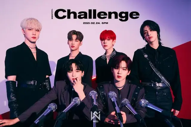 「WEi」が24日午後6時、2ndミニアルバム「IDENTITY : Challenge」をリリースする。（画像提供:wowkorea）