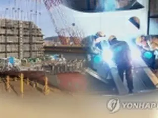 韓国の造船受注量４カ月連続１位　世界シェアの５１．７%