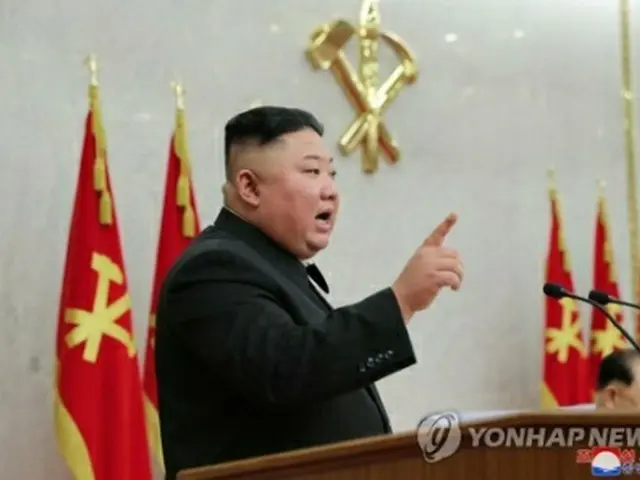 朝鮮中央通信は9日、党中央委員会総会が8日に開催されたと報じた。金総書記が総会を主宰した＝（朝鮮中央通信＝聯合ニュース）≪転載・転用禁止≫