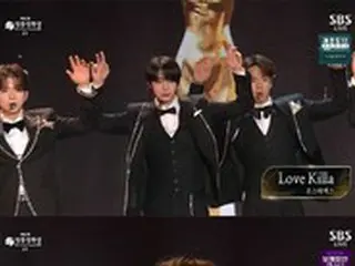 「MONSTA X」、「青龍映画賞」のお祝いステージでカリスマ溢れるビジュアルを披露